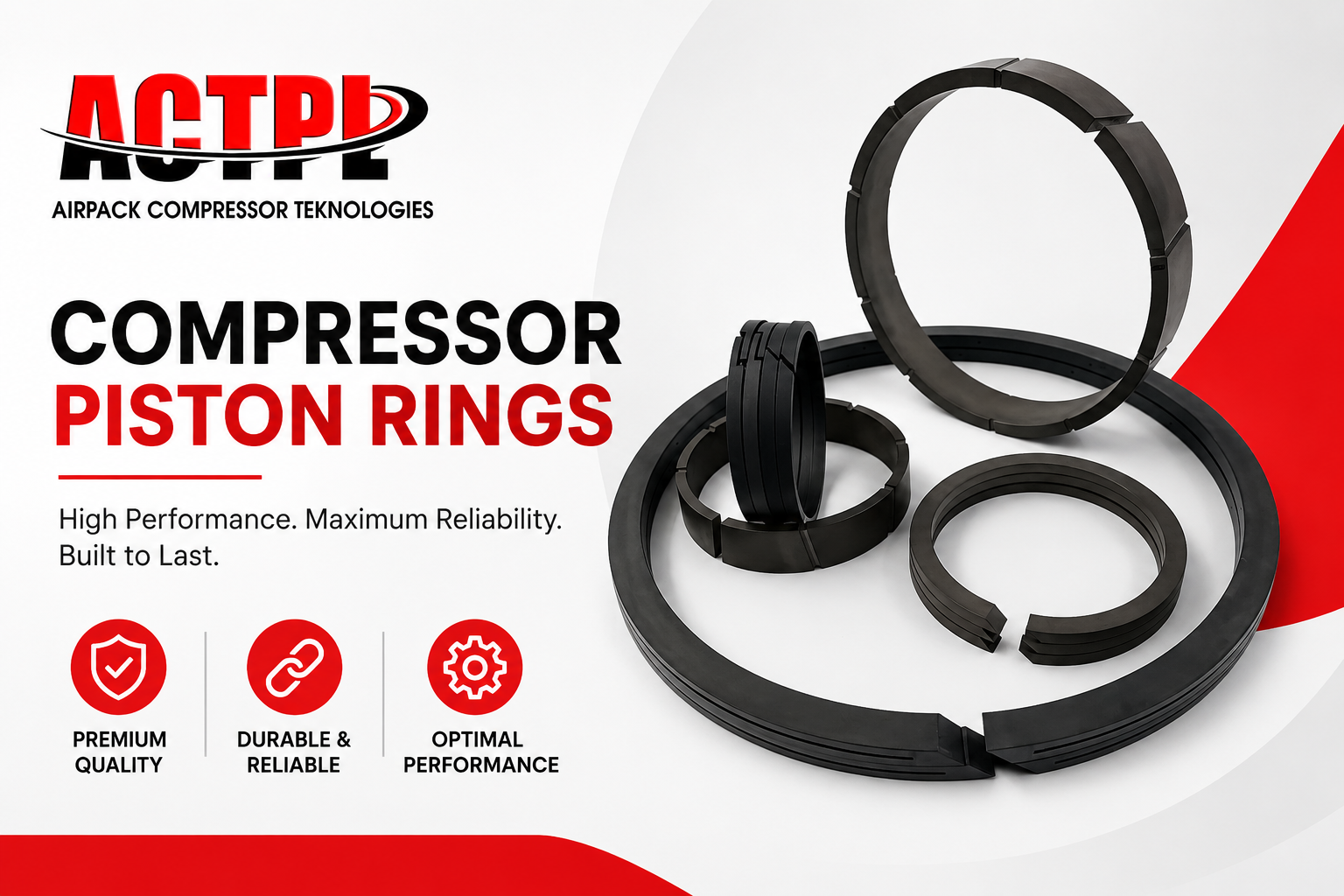 Compressor Tree Rings Piston Rings & Rod Sealing Rings - Airpack Compressor