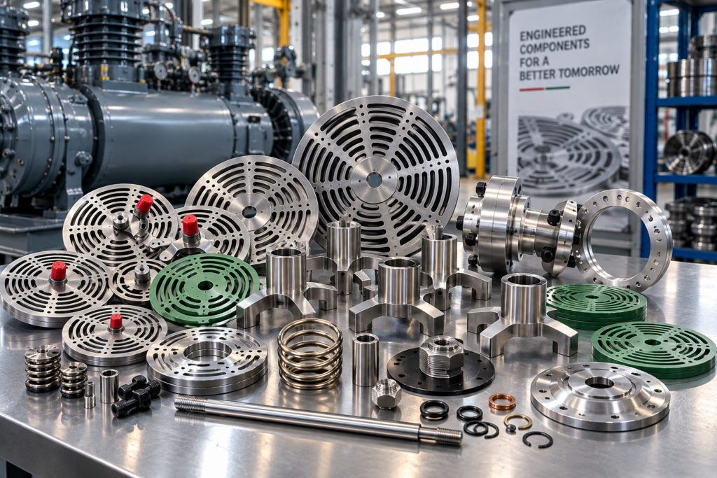 Compressor spare components